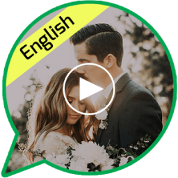 ikon Status Video App in English for WhatsApp