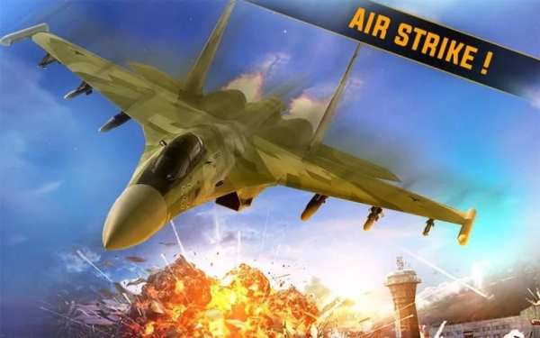 Jet Fighter Air Attack 3D Game Fly F18 Flight Free 2 تصوير الشاشة