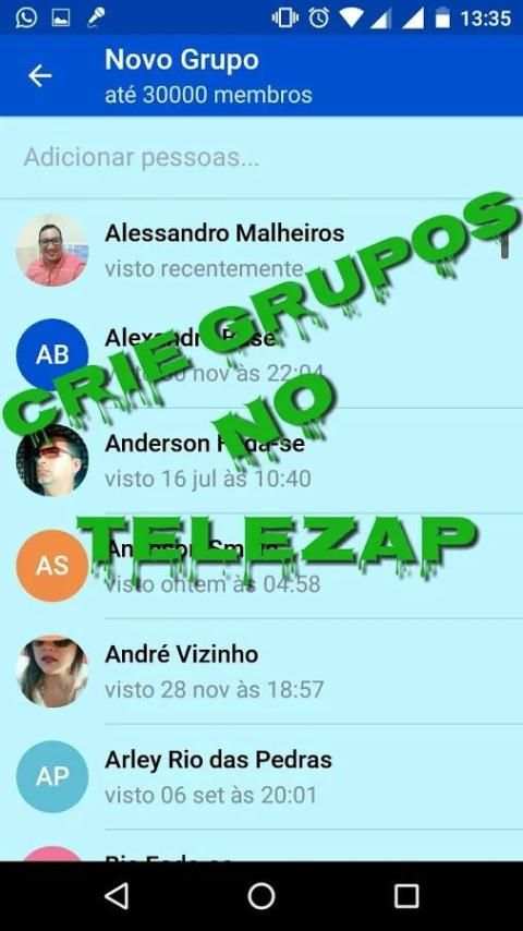 TeleZap Messenger screenshot 5