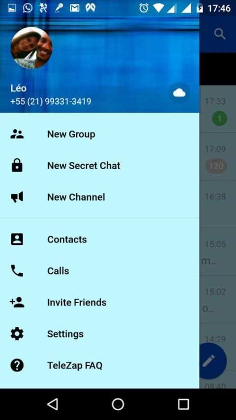 TeleZap Messenger screenshot 4
