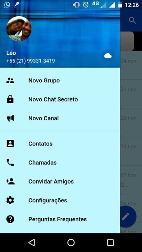 TeleZap Messenger screenshot 4