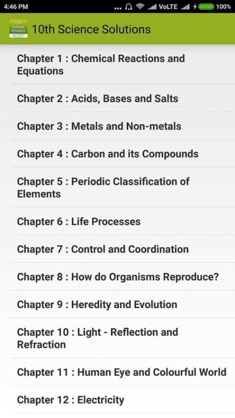 Class 10 Science NCERT Solutions screenshot 4