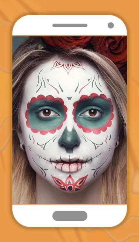 Halloween Makeup Photo 1 تصوير الشاشة