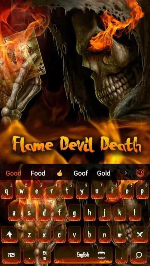 Flame Devil Death Theme 1 تصوير الشاشة