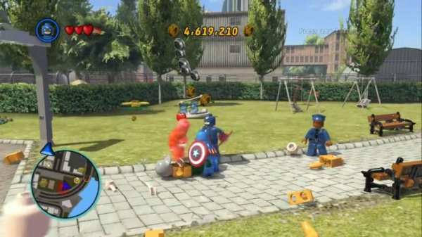 Deliplays For LEGO Capt Amerc Trick Battle screenshot 4
