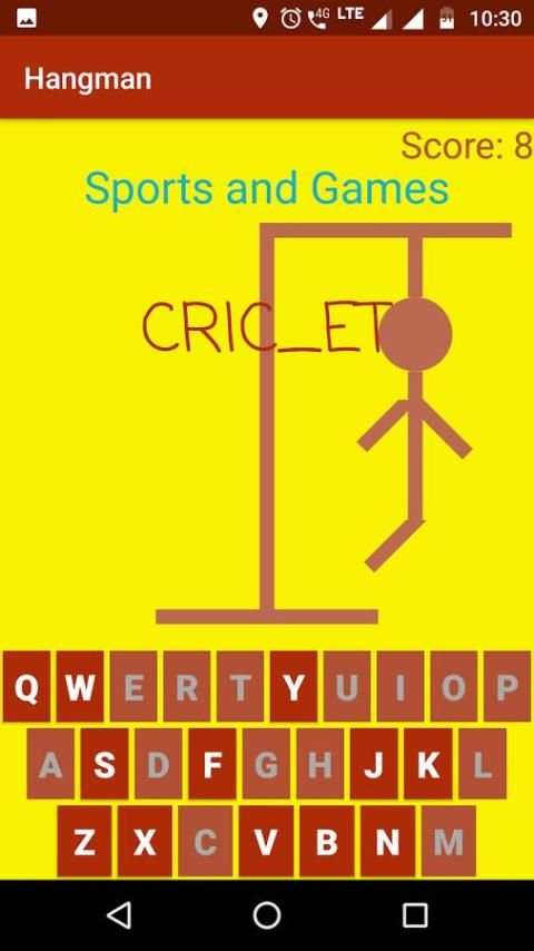 Hangman 4.5 screenshot 3