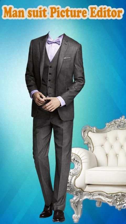 Men Suit Picture Editor screenshot 2