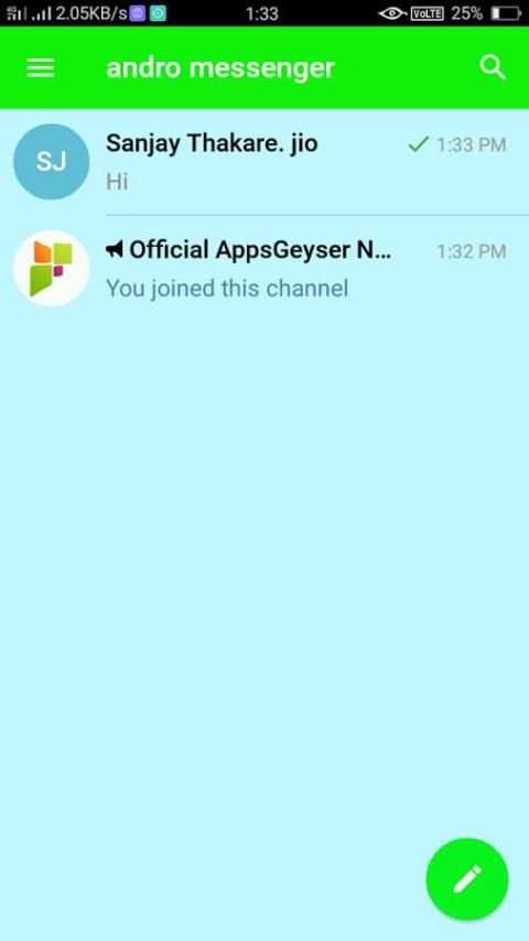 andro messenger screenshot 4