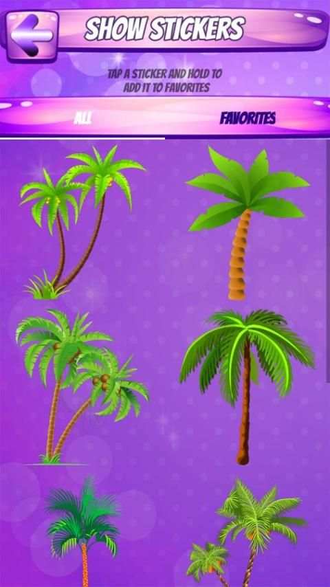 Tropical Stickers screenshot 4