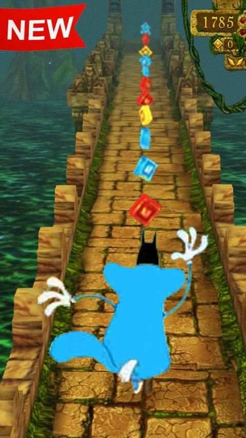 Temple oggy Run game screenshot 1