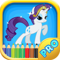 Pony Coloring Games For Girls أيقونة