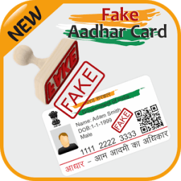 Aadhar Card ID Maker Prank आइकन