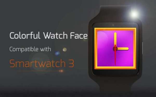 Colorful Watch Face скриншот 1