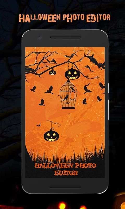 Halloween Photo Editing Frames скриншот 8