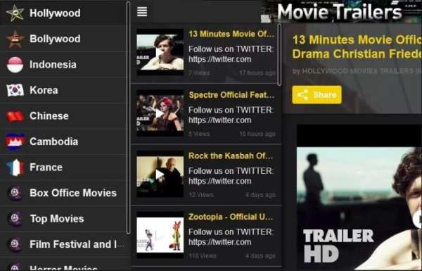 Movie Trailer Addict screenshot 3