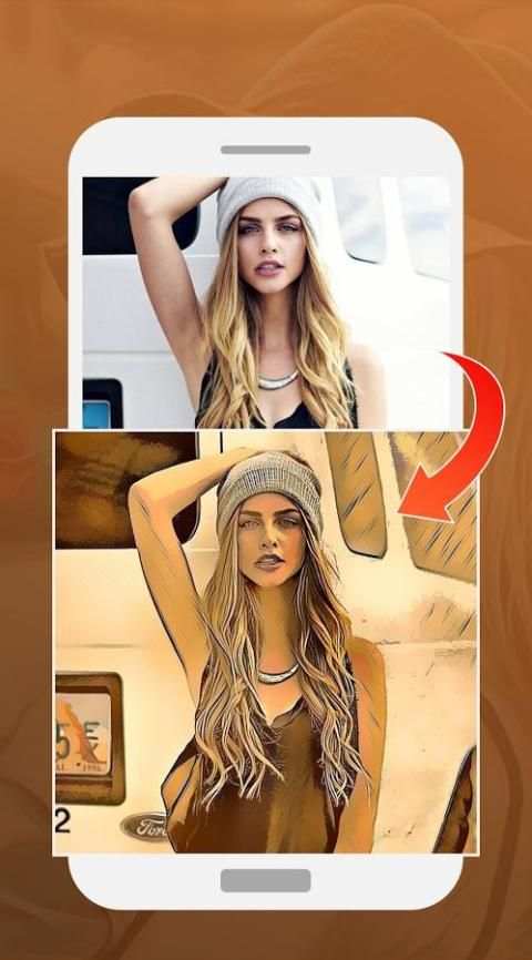 Cartoon Art Pics Editor - Paint effect Filters screenshot 2