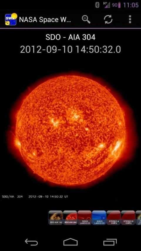NASA Space Weather स्क्रीनशॉट 4