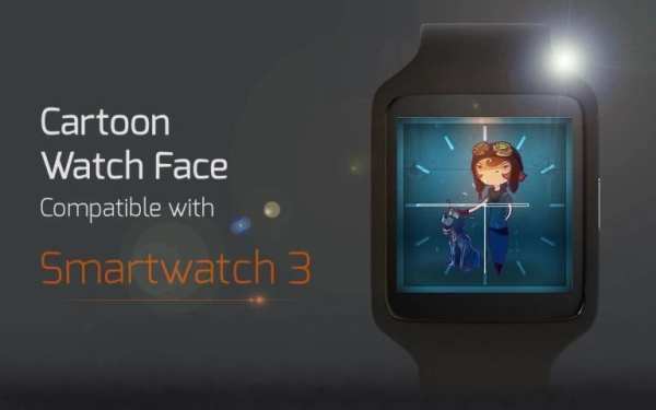 Cartoon Watch Face screenshot 1