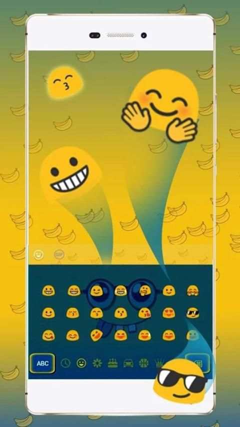 Mini Friends Keyboard Theme скриншот 2