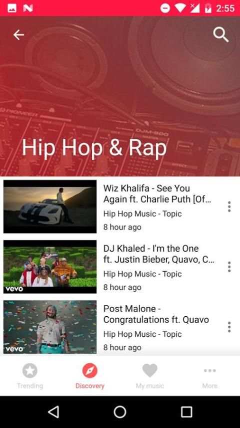 Free music for YouTube: Endless Free Music 9 تصوير الشاشة