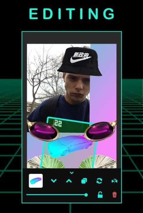 R4VE - Photo Editor, Camera, Stickers and Filters скриншот 3