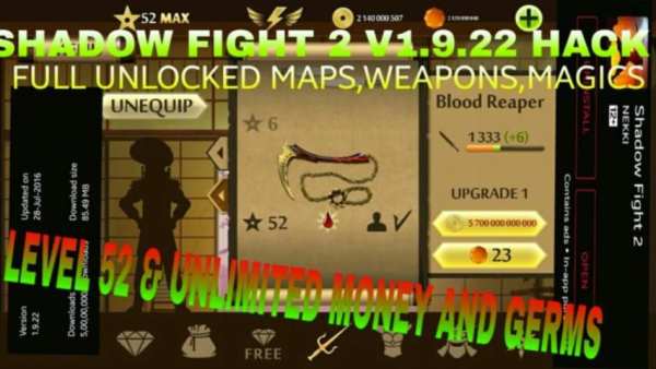 Cheat Shadow Fight 2 screenshot 2