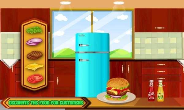 Burgers Maker Fast Food Shops & Restaurant Games screenshot 4