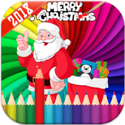 ikon Santa Claus Coloring Book