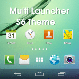 Multi Launcher Theme Galaxy S6 आइकन