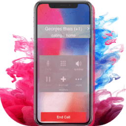 I Call Screen Style OS 11 Dialer For (iphone x) icon