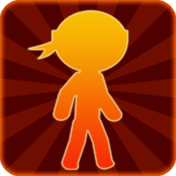 Red Fire Stickman Run иконка