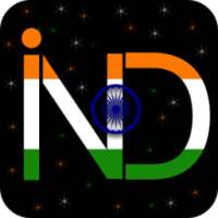 Indian Flag Letter Wallpaper