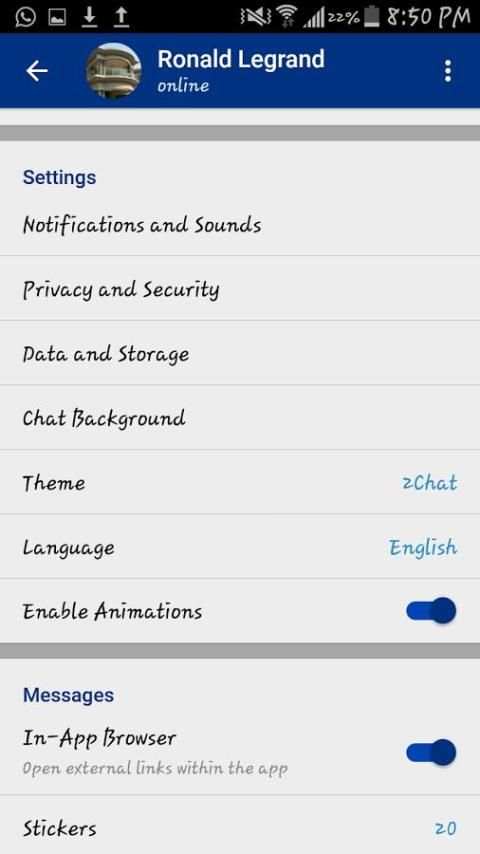 2Chat screenshot 2
