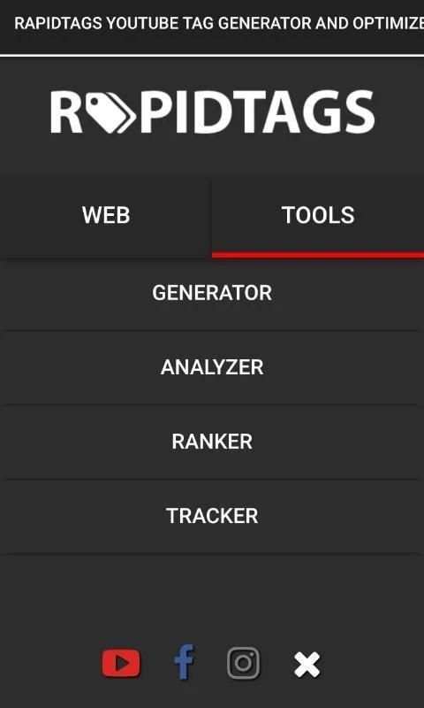 YouTube Tag Generator скриншот 4