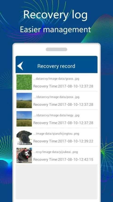 Phone data recovery screenshot 1
