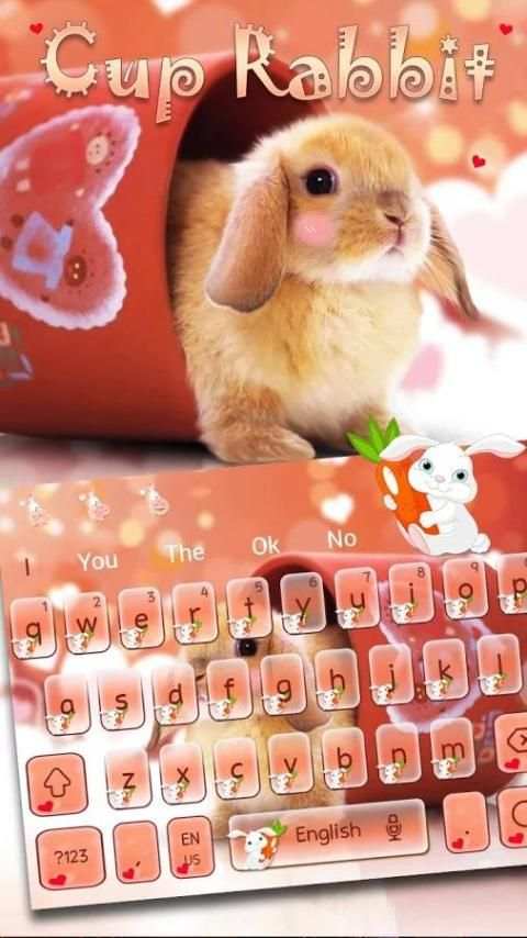 Cup Rabbit Keyboard screenshot 3