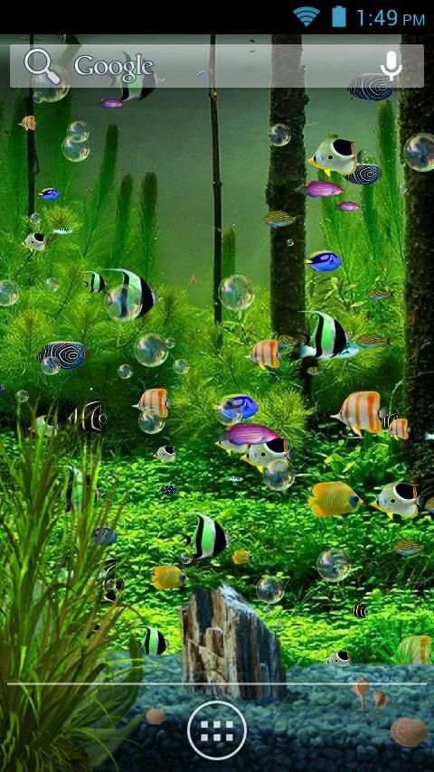 Aquarium Live Wallpaper स्क्रीनशॉट 10