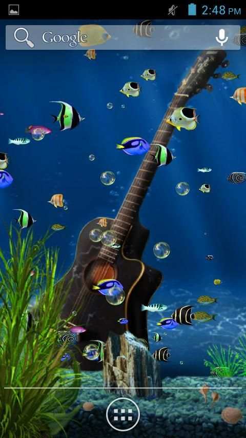 Aquarium Live Wallpaper स्क्रीनशॉट 9