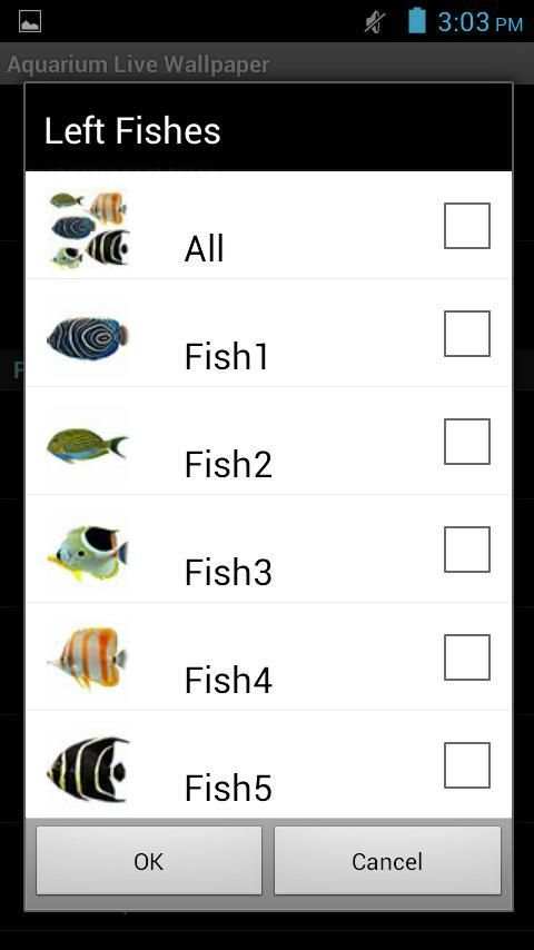 Aquarium Live Wallpaper स्क्रीनशॉट 6