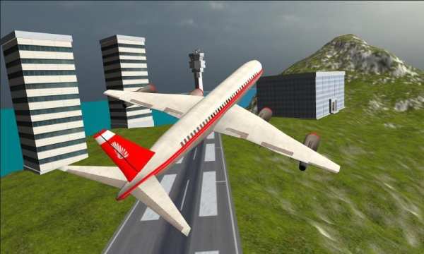 Fly Airplane Simulator 3D 2015 screenshot 4