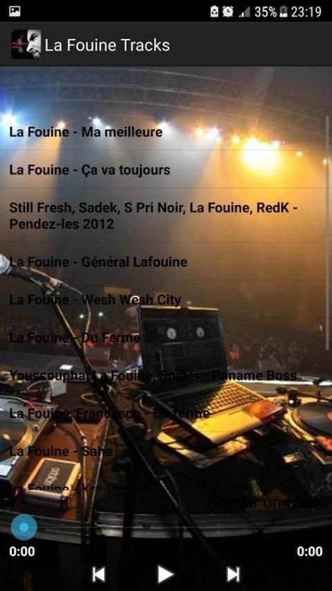 La Fouine Tracks screenshot 1