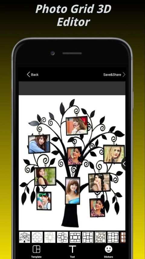 Photo Grid 3D - Collage Editor screenshot 8
