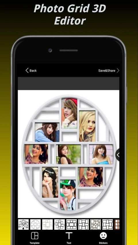 Photo Grid 3D - Collage Editor screenshot 7