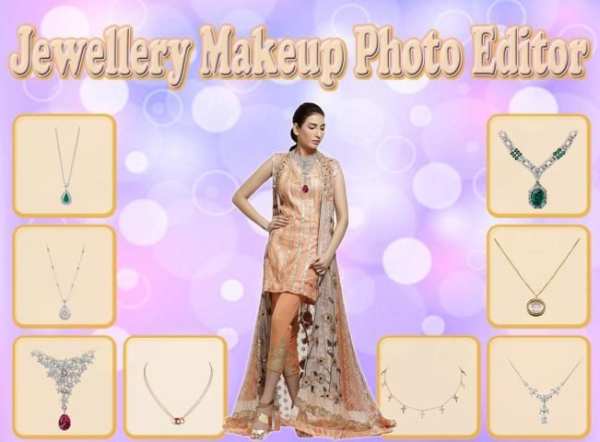 Jewellery Makeup Photo Editor screenshot 3