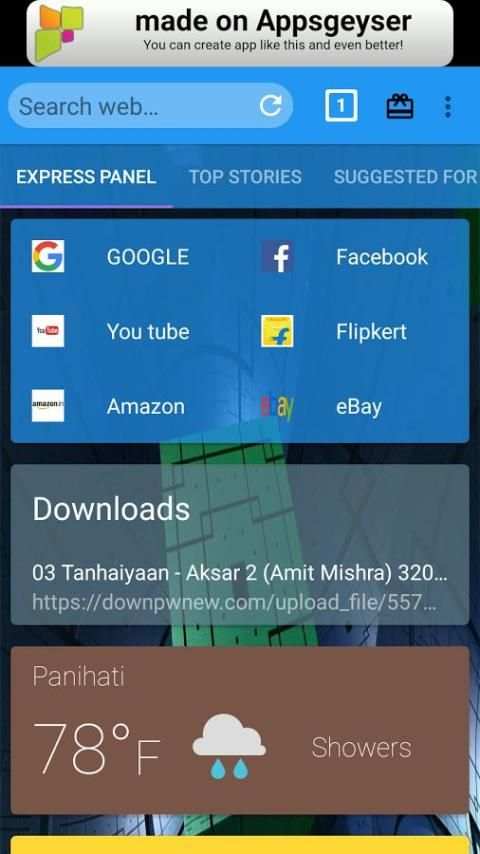 F Browser स्क्रीनशॉट 3