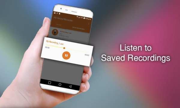 HD Sound Recorder स्क्रीनशॉट 2