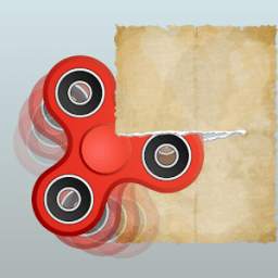 Spinner Clash - Cut paper with your spinner