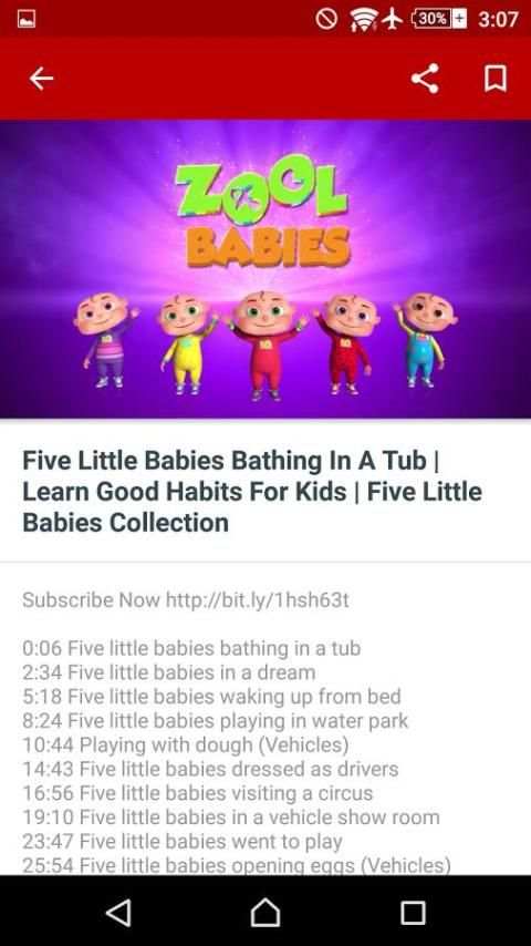 Top Kids Songs List скриншот 2