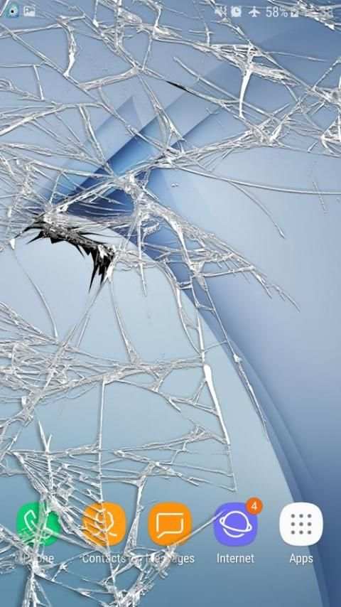 Cracked Screen Prank скриншот 2
