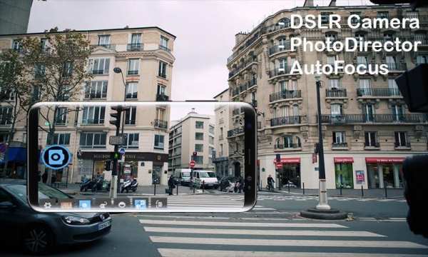 DSLR Camera - PhotoDirector 3 تصوير الشاشة